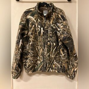 Drake heavy fleece camouflage jacket